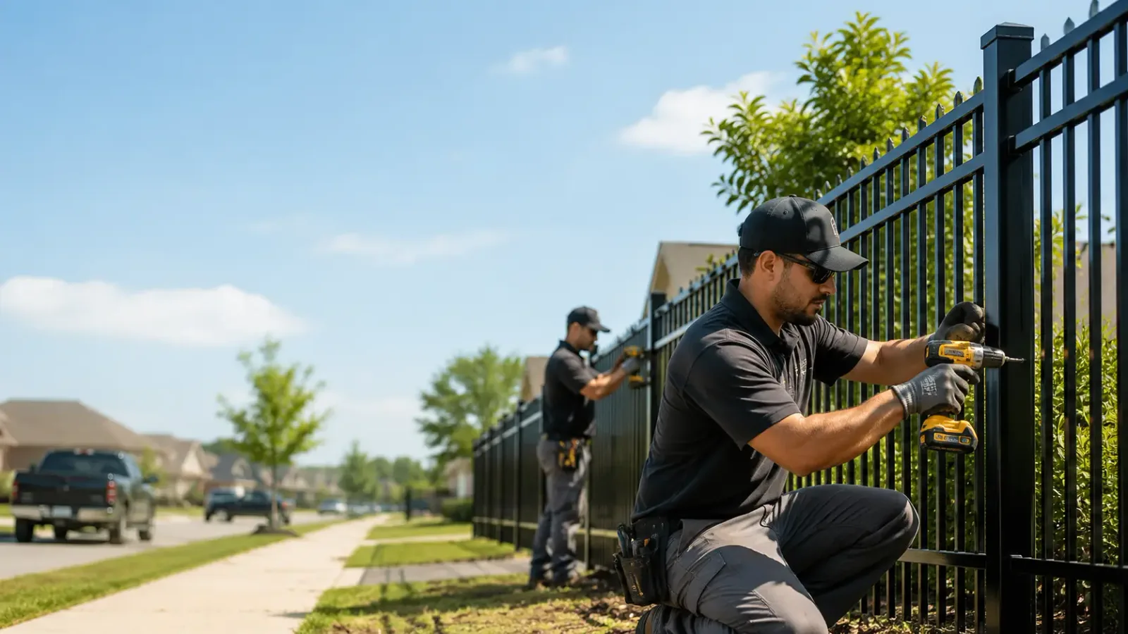 Metal Fence Installation in Cameron, OH